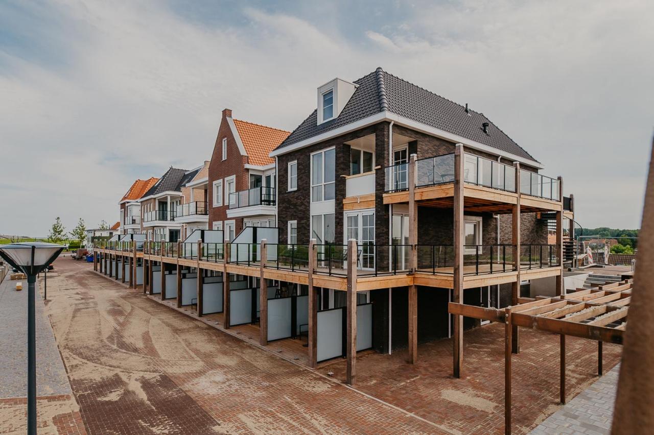 Residence Oude Haven Colijnsplaat appartementen met verdieping Buitenkant foto